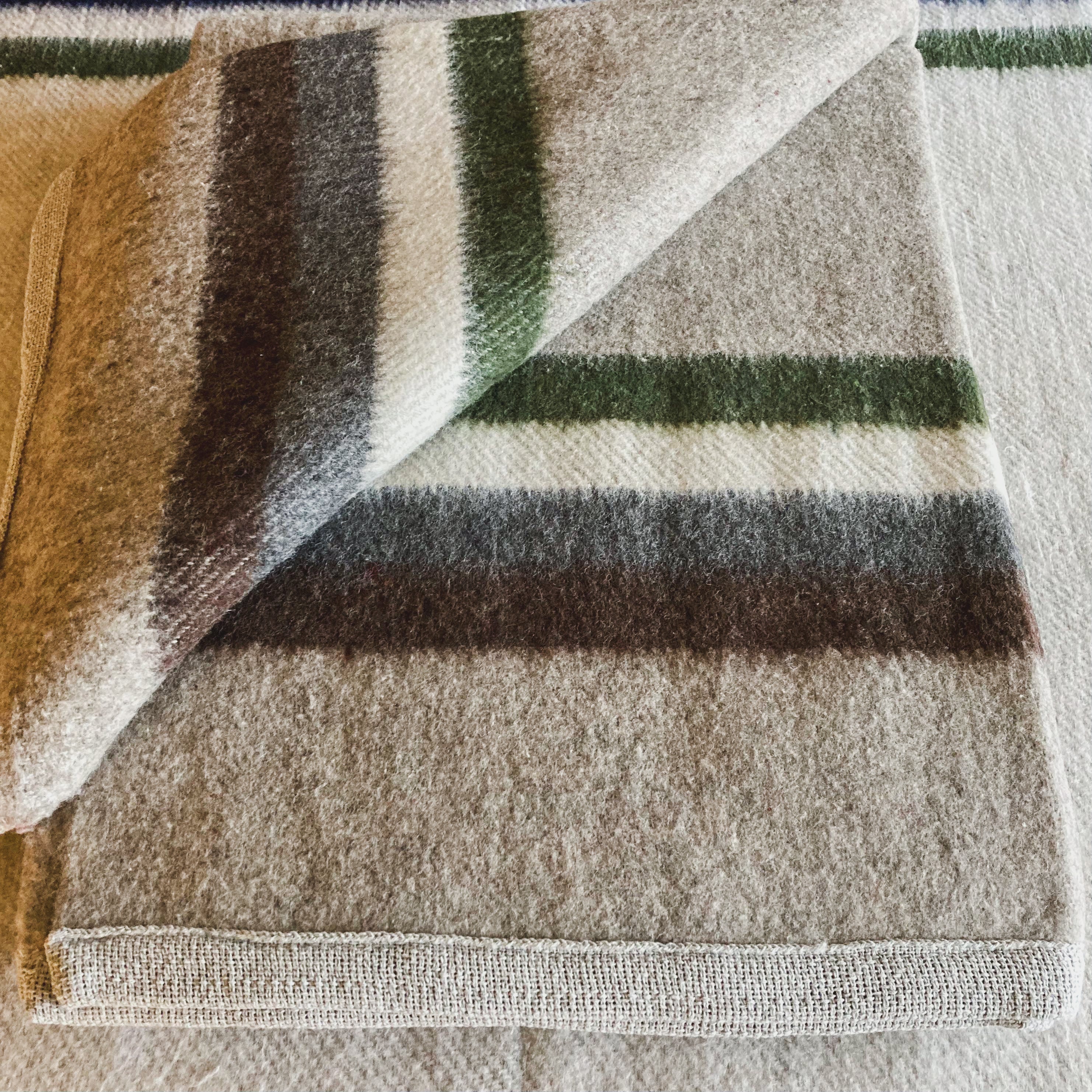 The Mount Hood Brushed Wool Blanket