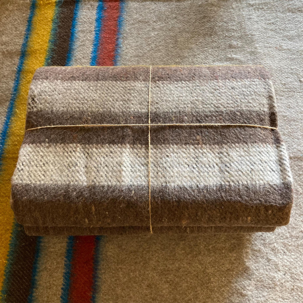 The Sonoran Brushed Wool Blanket - Desert Sand