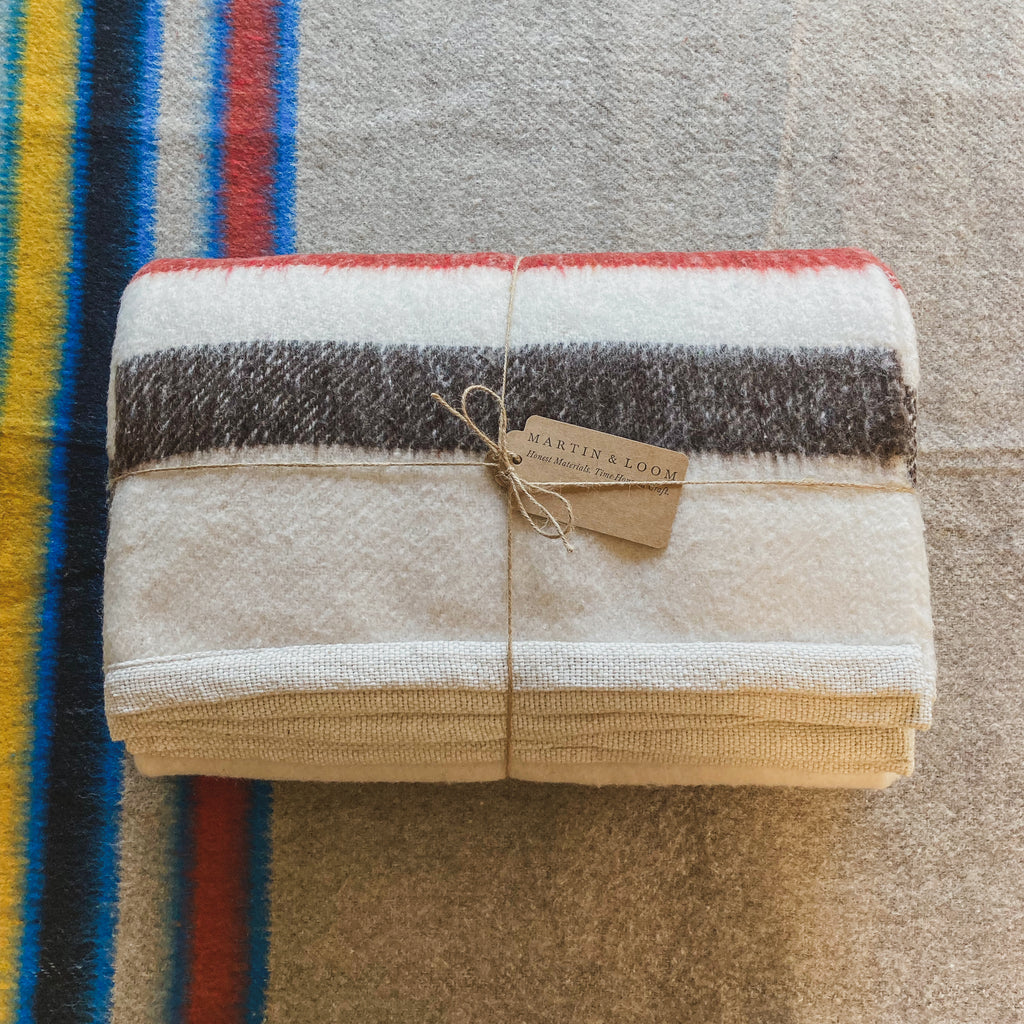 The Frontier Brushed Wool Blanket