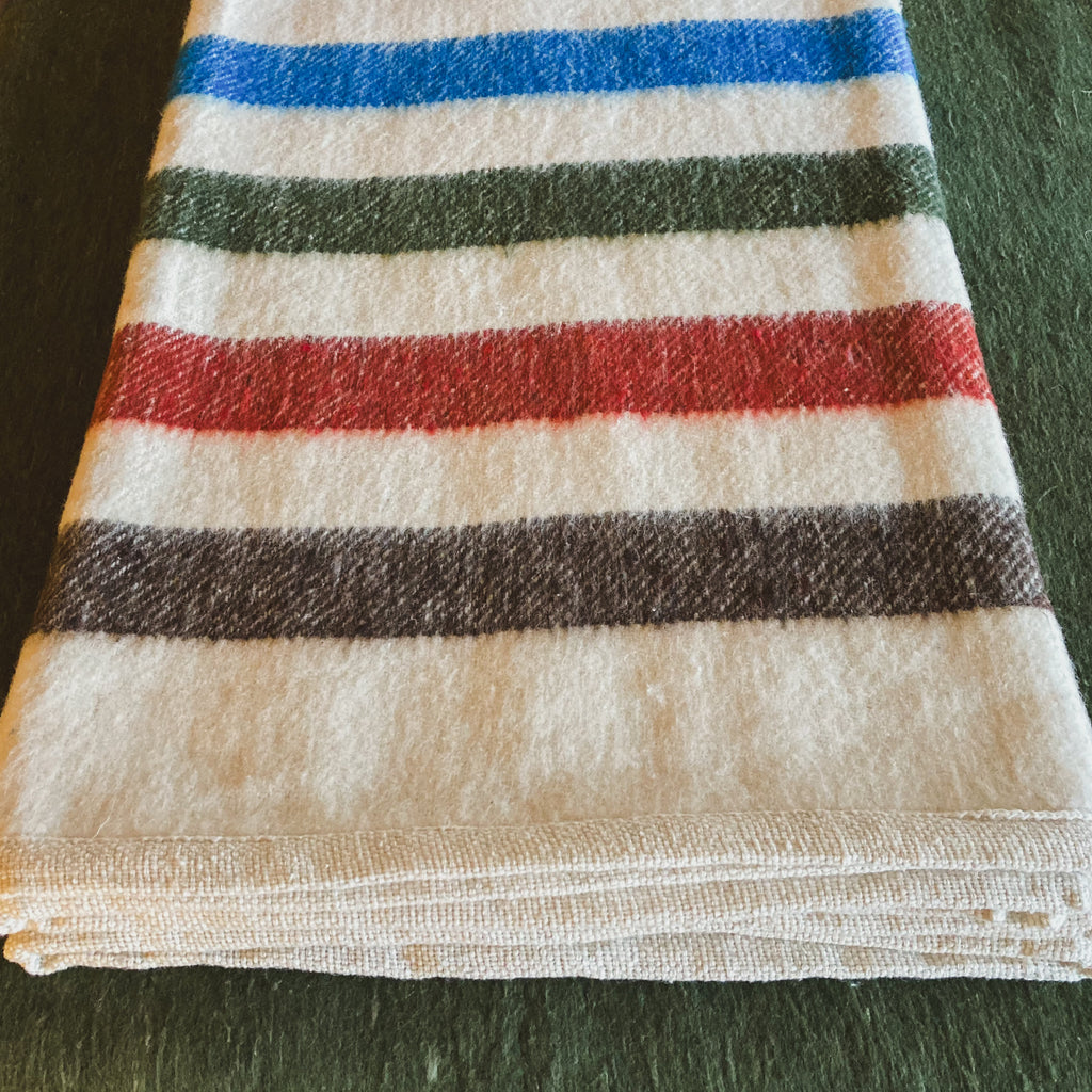 The Frontier Brushed Wool Blanket