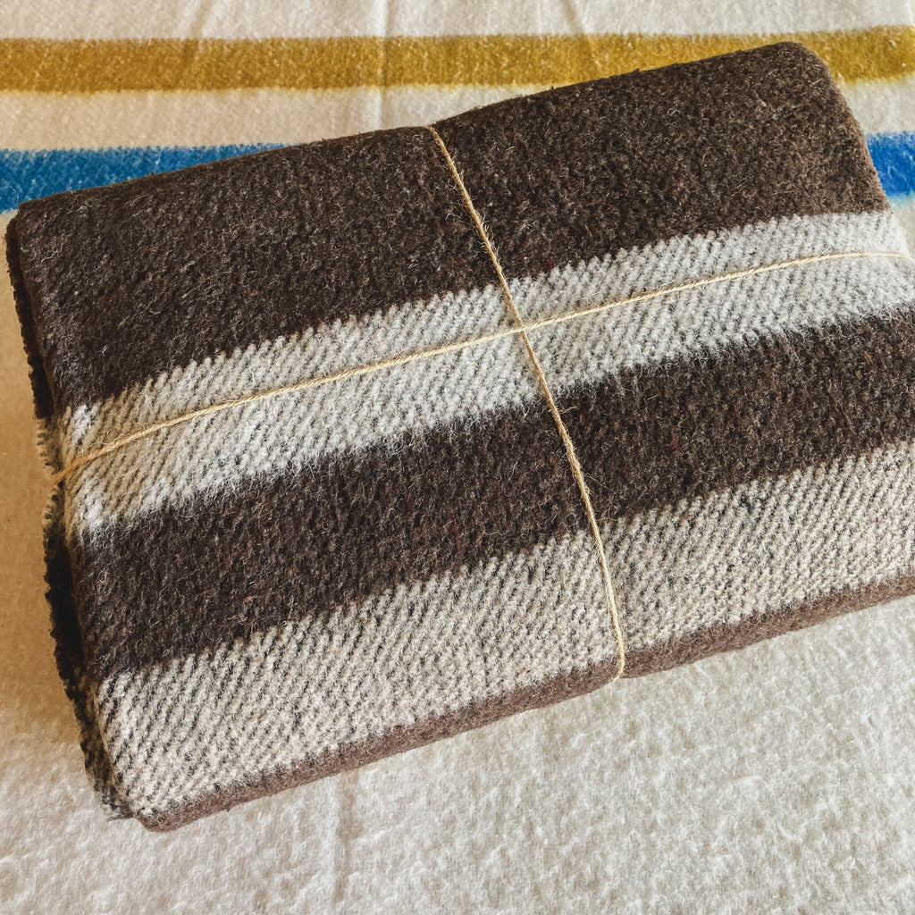 The Sonoran Brushed Wool Blanket - Canyon Dusk