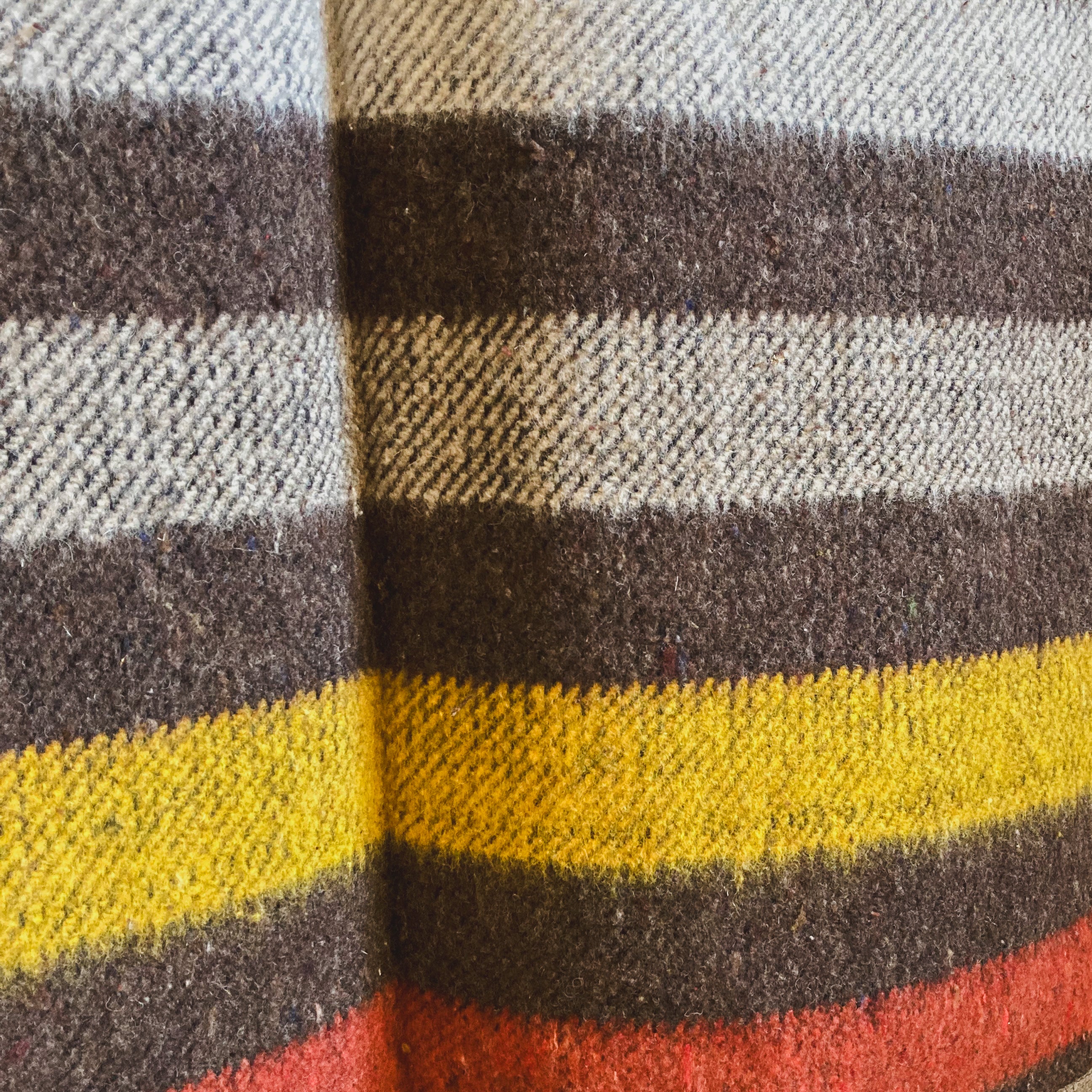 The Sonoran Brushed Wool Blanket - Canyon Dusk