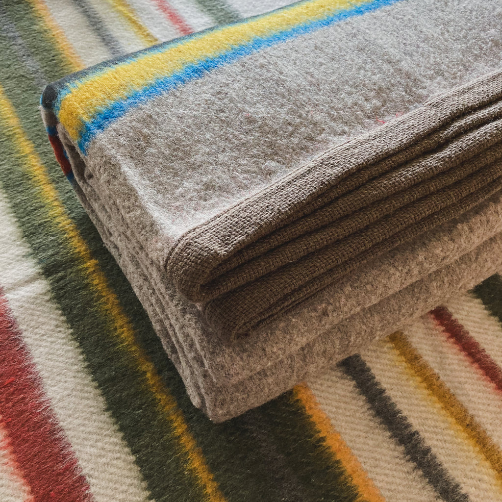 The Bisbee Brushed Wool Blanket