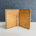 The Martin Wallet - Golden Tan & Dark Blue