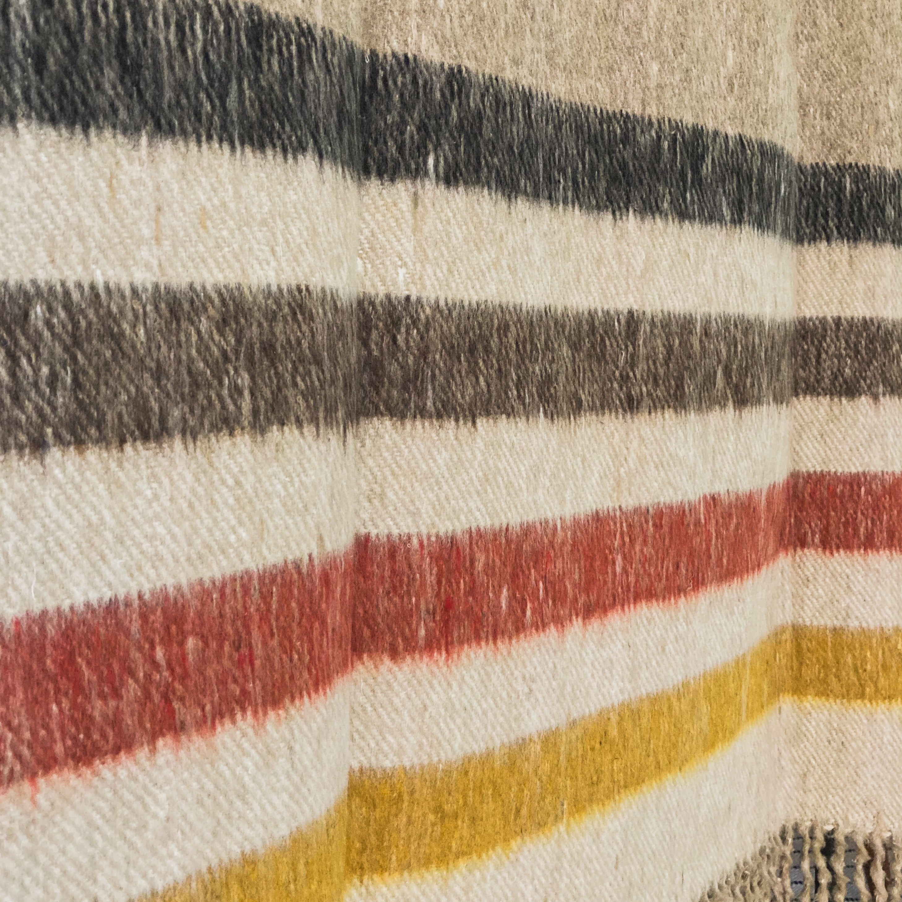 The Artesano XL Brushed Wool Blanket - Beige