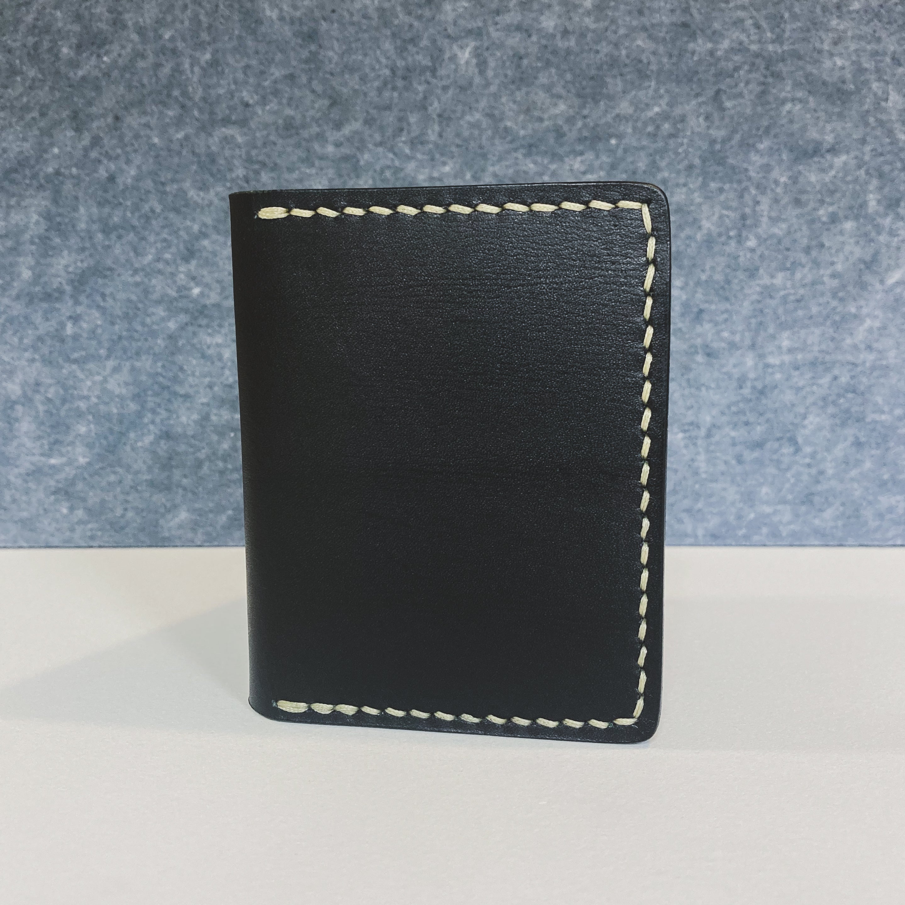 The Martin Wallet - Black & Green Crazy Horse