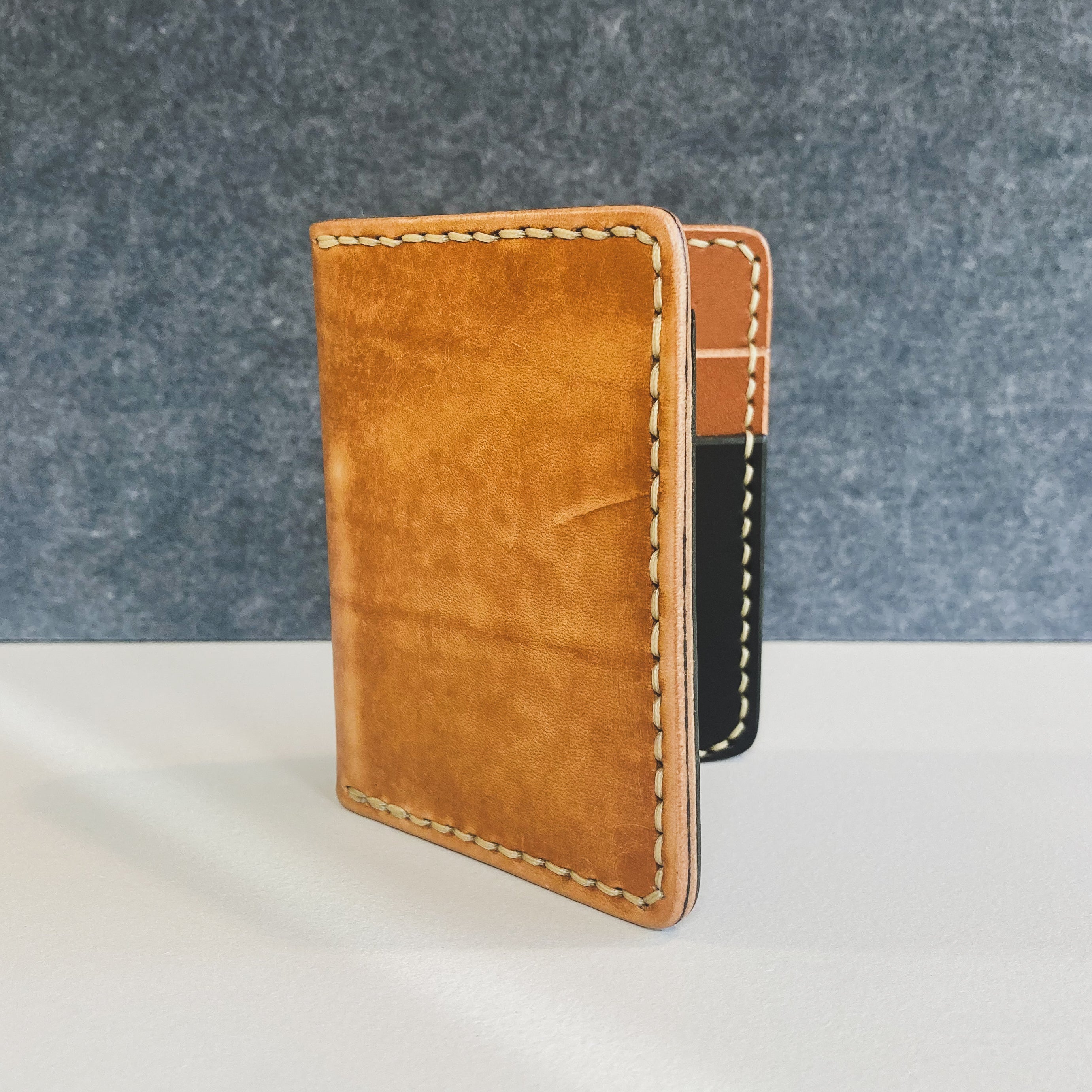 The Martin Wallet - Golden Yellow & Black