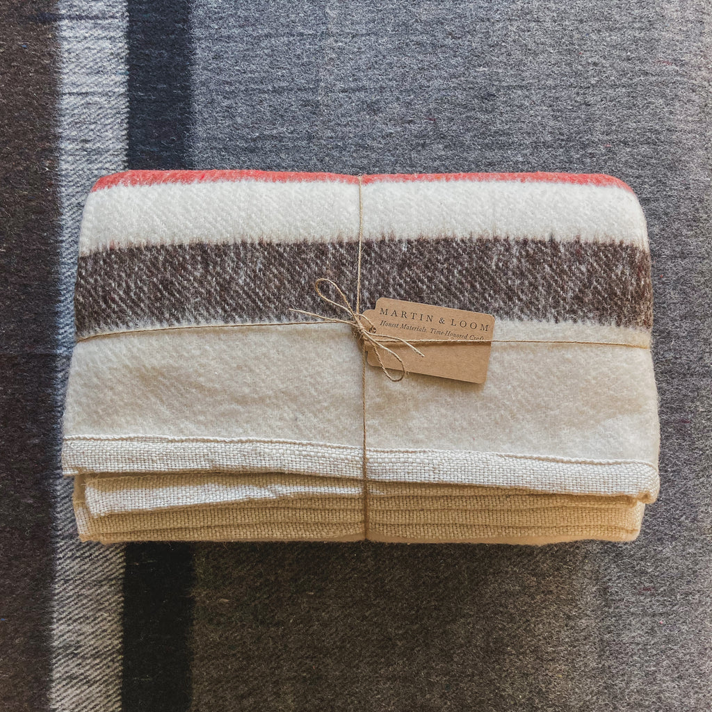The Santa Fe Brushed Wool Blanket